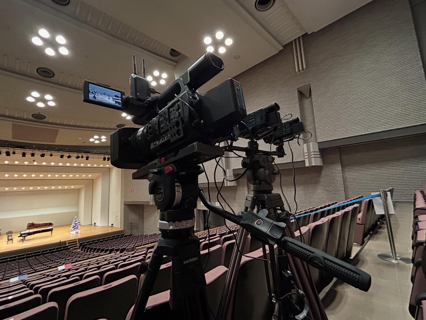 本日は、アルカディアピアノコンサートでの撮影をさせていただきました関係者の皆様お疲れ様でした！⁡ #映像  #撮影  #ピアノコンサート